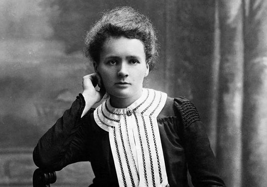Una imatge de Marie Curie